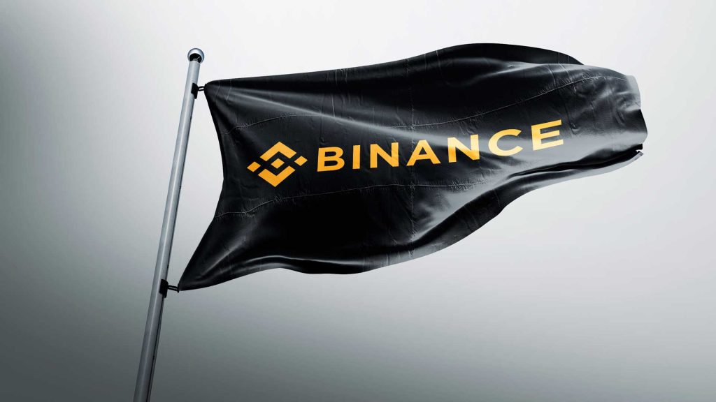 Bandera de Binance.