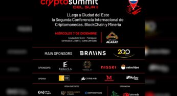 Crypto Summit del Sur: llega la segunda edición de la conferencia más importante de Criptomonedas, Minería y BlockChain del Paraguay