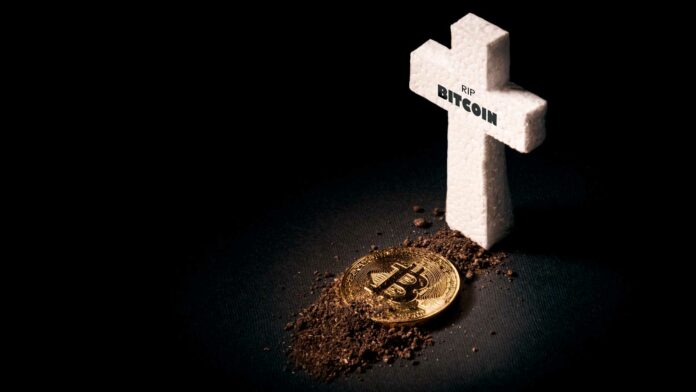 Muerte de Bitcoin.